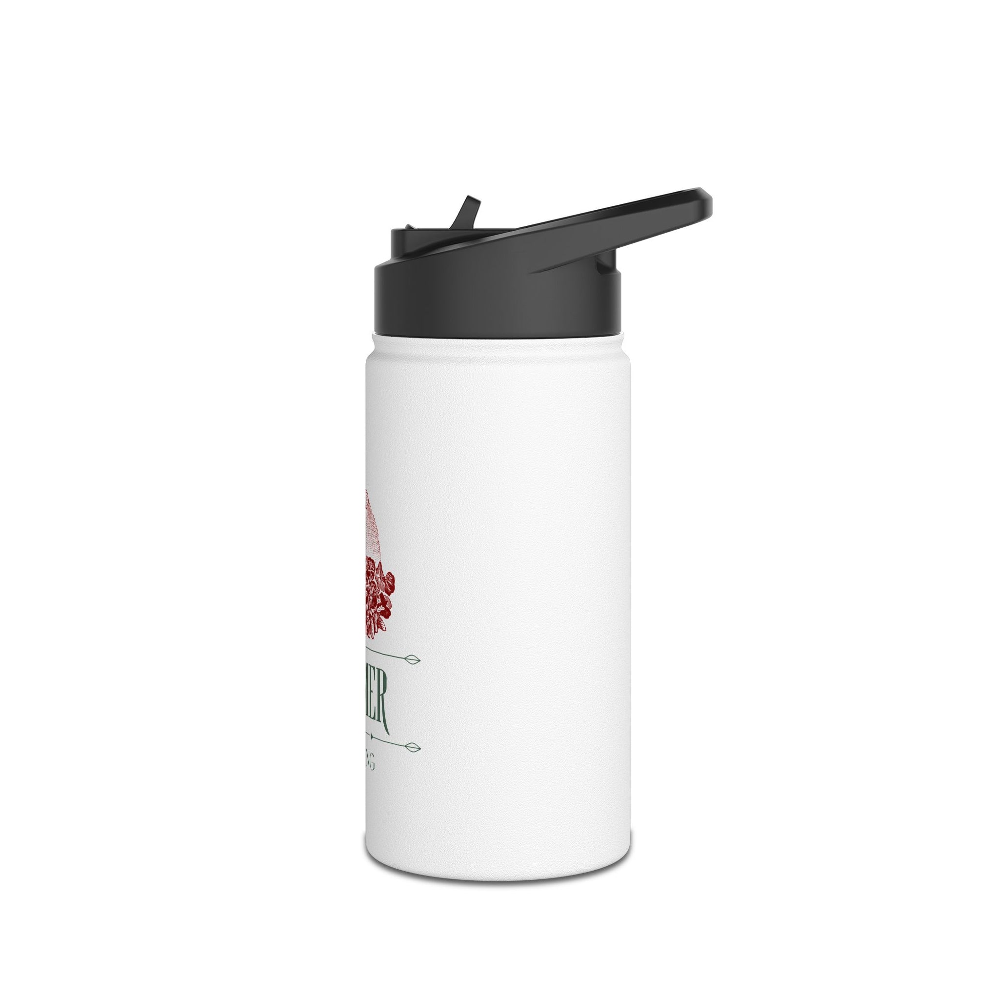 Gardening Farmer Stainless Steel Water Bottle — Vintage Watering Can Design