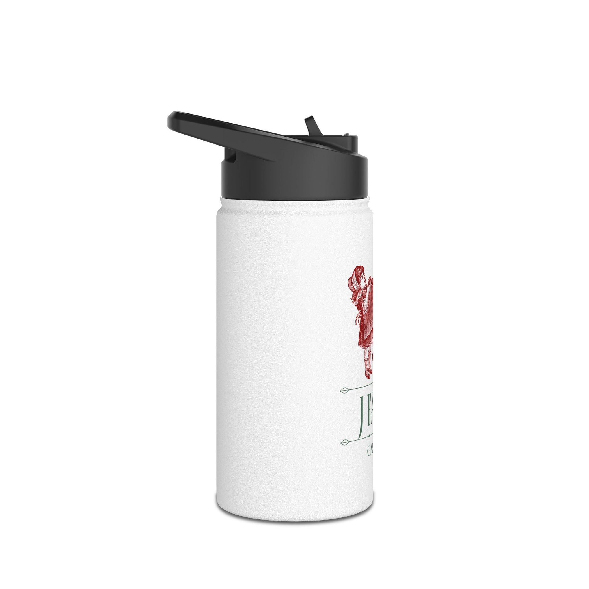 Gardening Farmer Stainless Steel Water Bottle — Vintage Watering Can Design