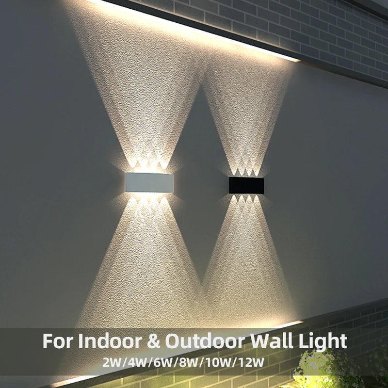 Aluminum LED Wall Lamp IP65 Waterproof