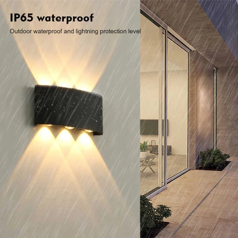 Aluminum LED Wall Lamp IP65 Waterproof