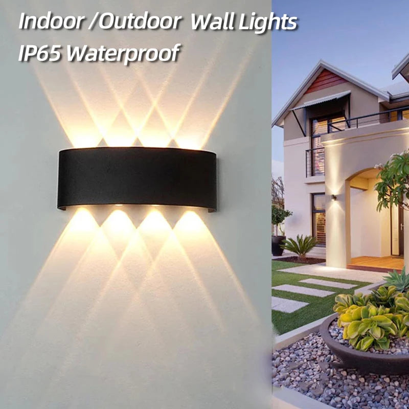 Aluminum LED Wall Lamp IP65 Waterproof