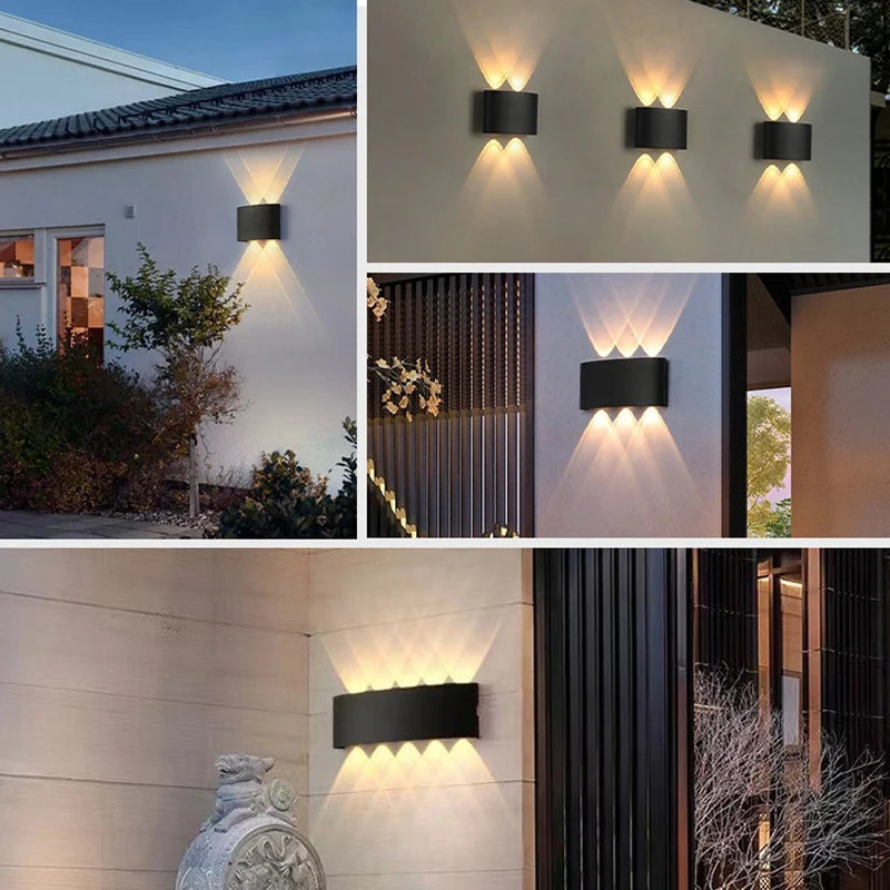 Aluminum LED Wall Lamp IP65 Waterproof
