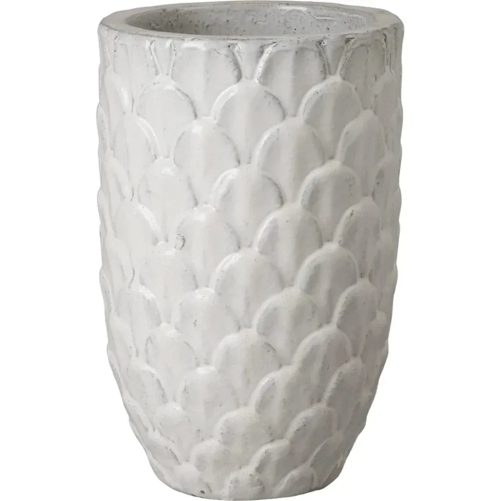 Pinecone Ceramic Planter