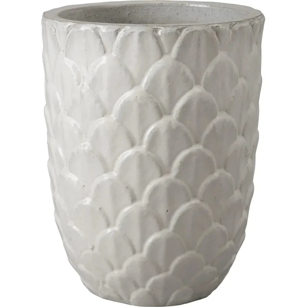 Pinecone Ceramic Planter
