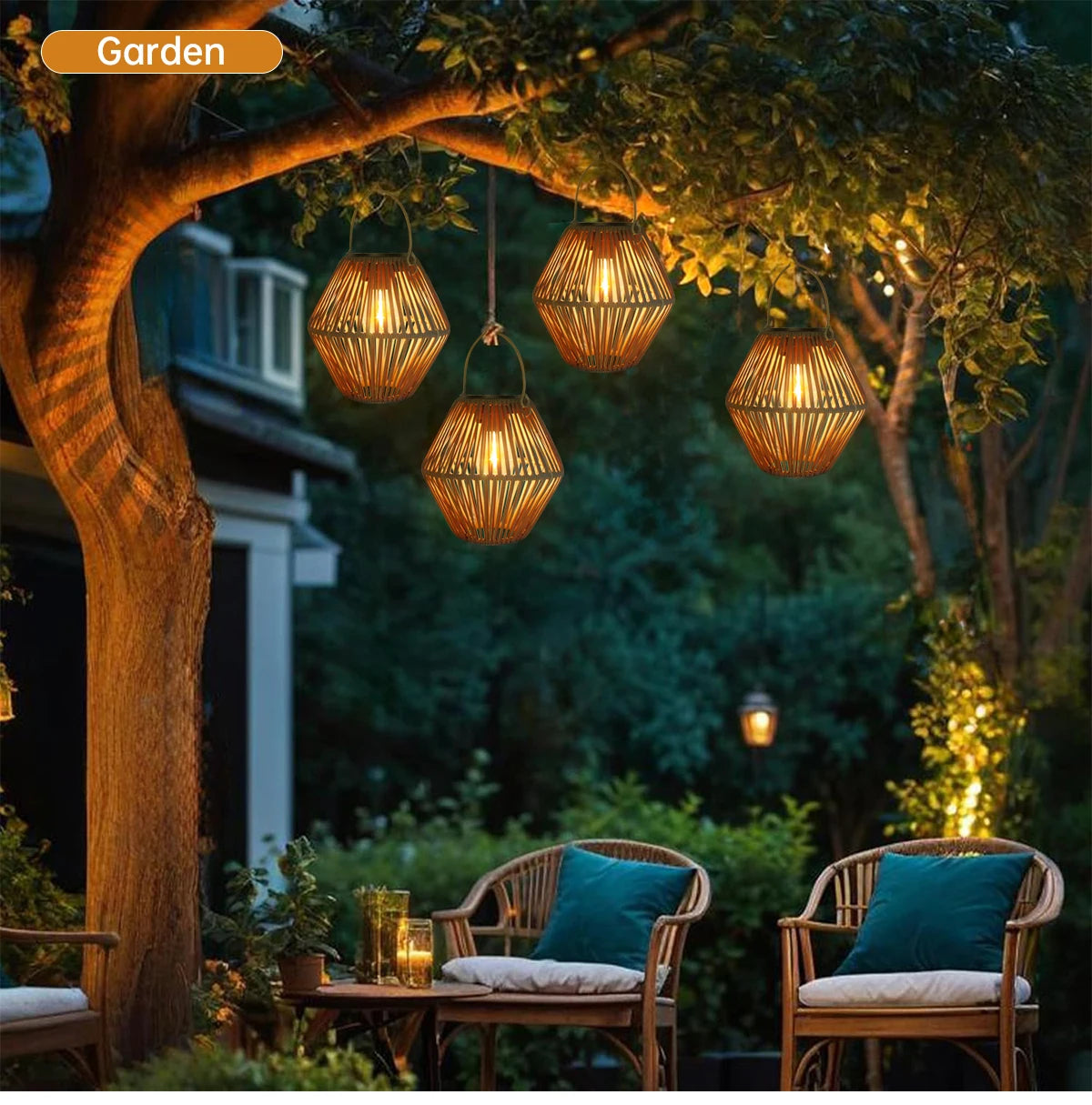 Solar Woven Lantern