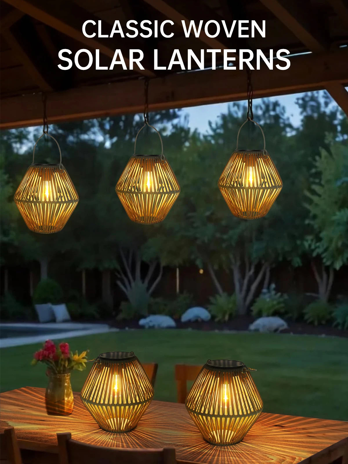 Solar Woven Lantern