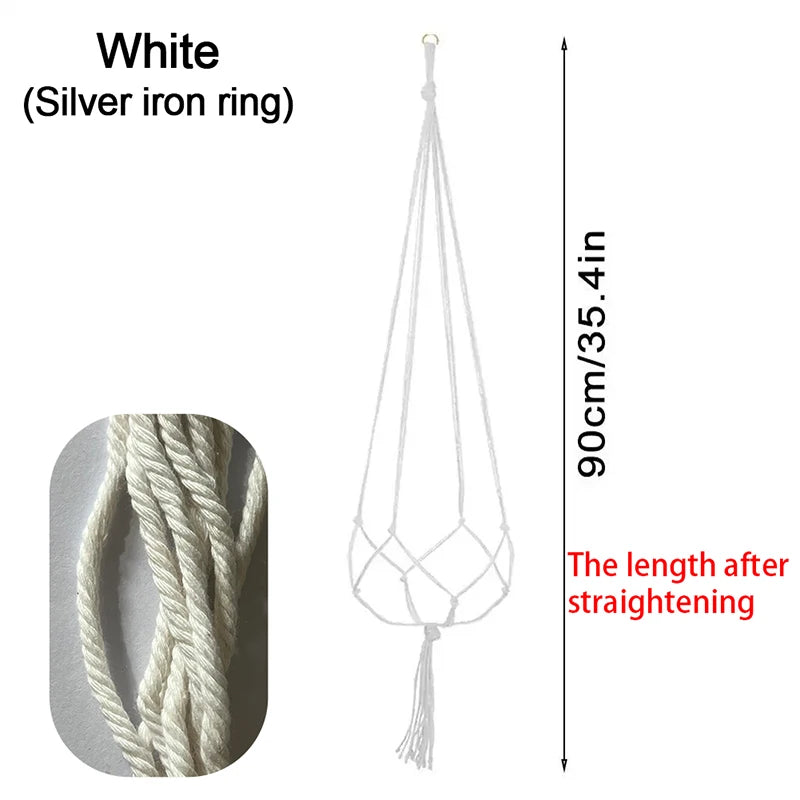 Hanging Plant Pot Basket with Hook