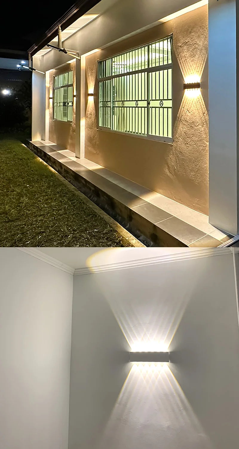 Aluminum LED Wall Lamp IP65 Waterproof