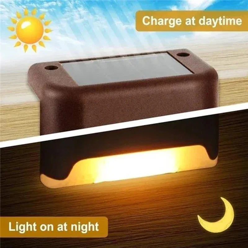 Solar Deck Lights 4/8/12Pcs