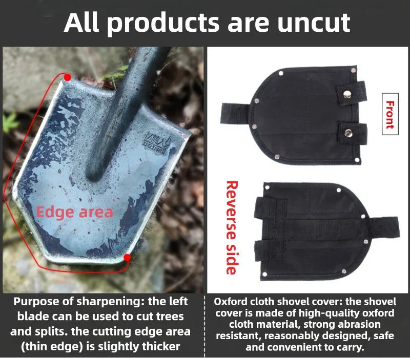 Manganese Steel Sapper Shovel Set |