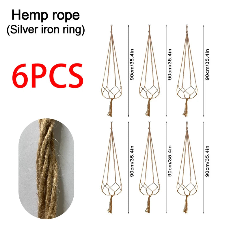 Hanging Plant Pot Basket with Hook