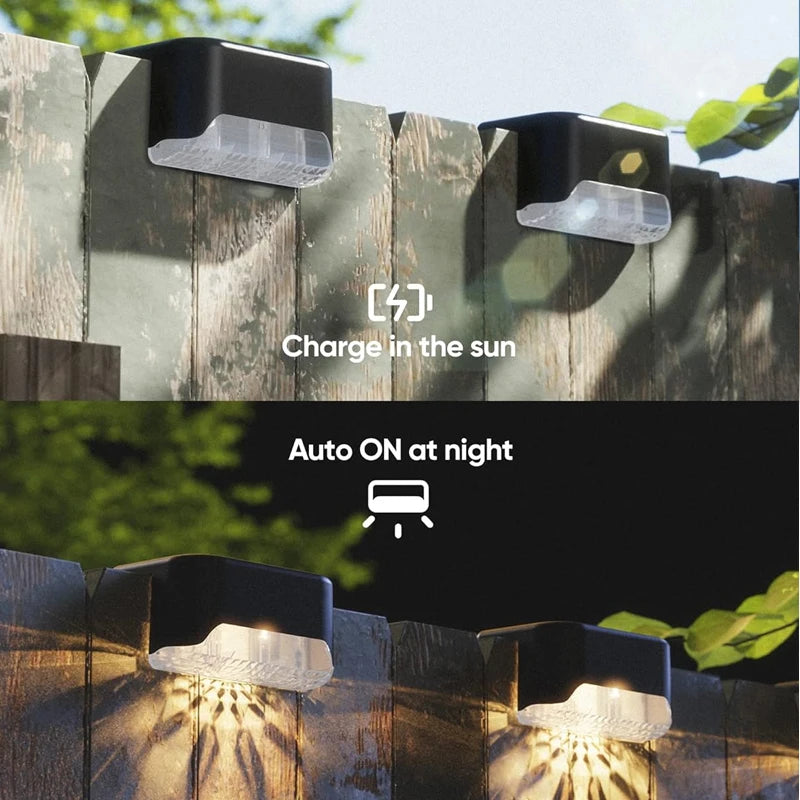 Solar Deck Lights 4/8/12Pcs