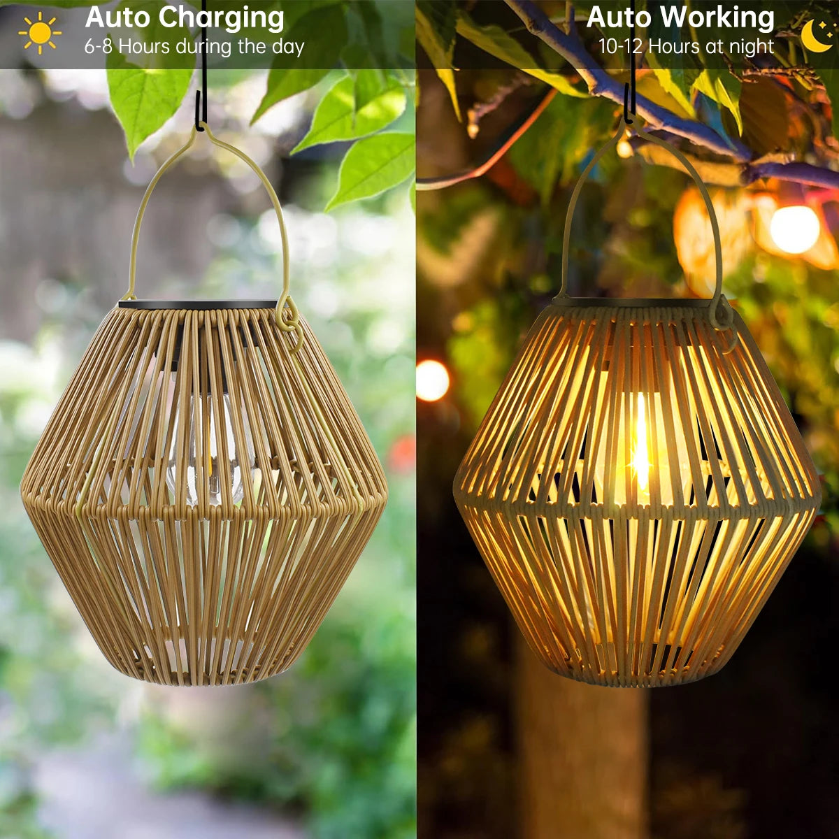 Solar Woven Lantern
