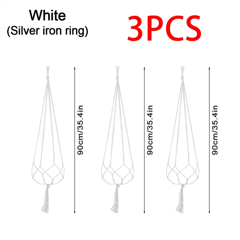 Hanging Plant Pot Basket with Hook