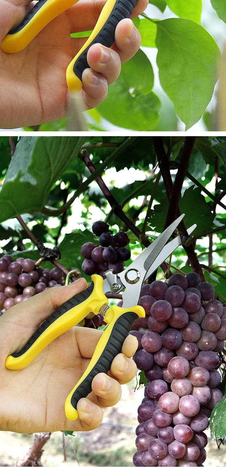 190mm Stainless Steel Pruning Shears