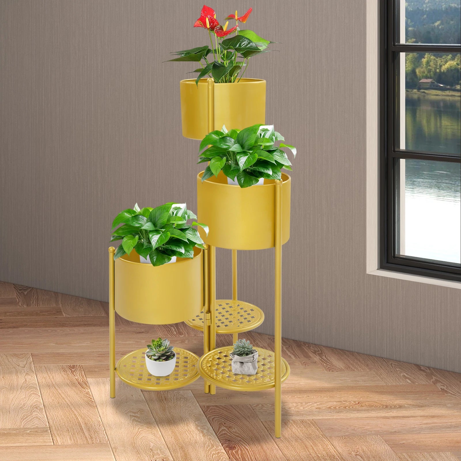3-Tier Corner Plant Stand