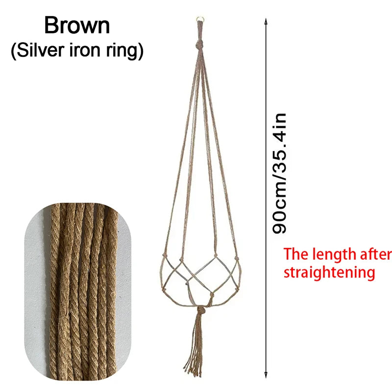 Hanging Plant Pot Basket with Hook
