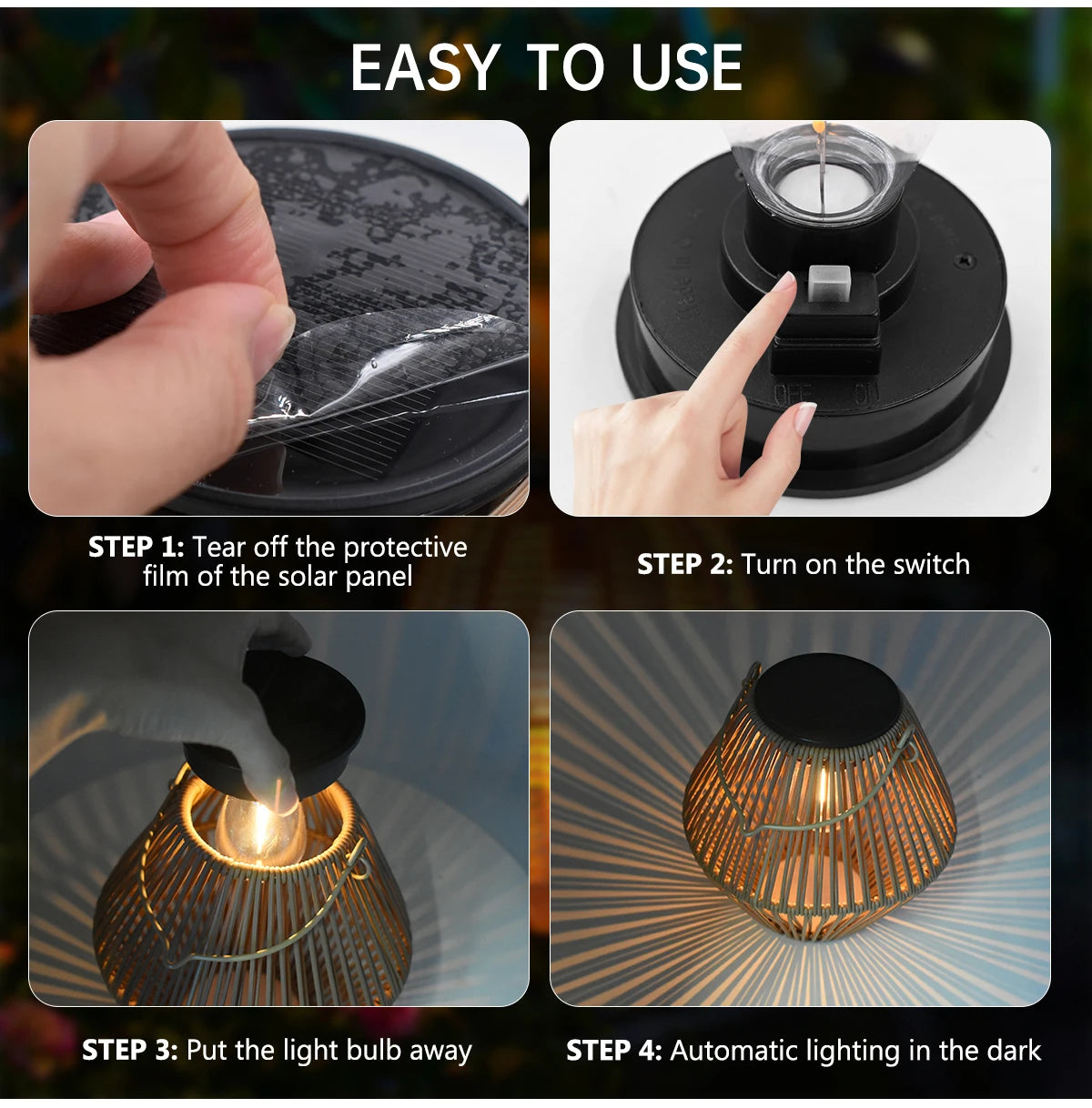 Solar Woven Lantern