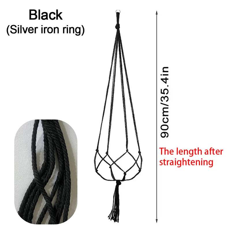 Hanging Plant Pot Basket with Hook
