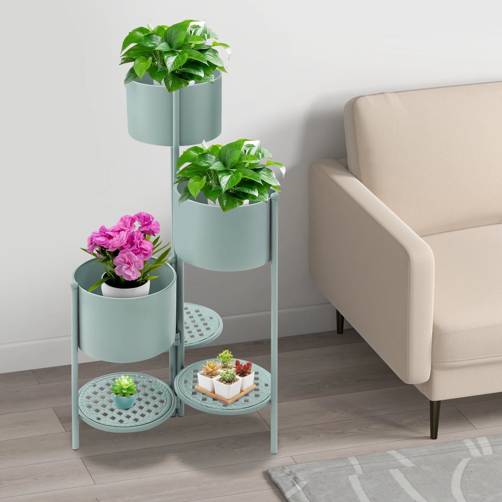 3-Tier Corner Plant Stand