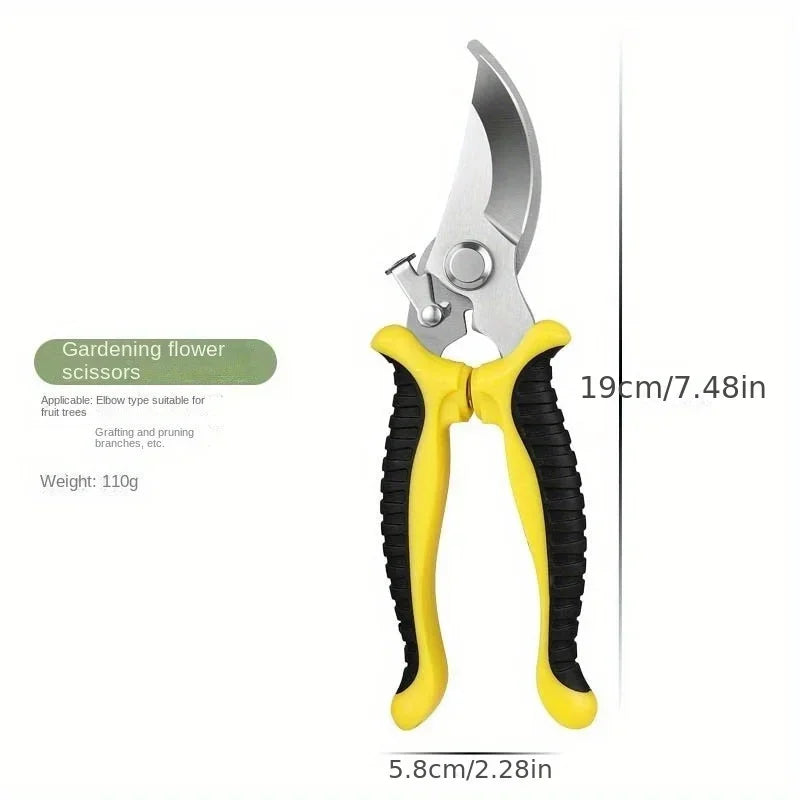 Stainless Steel Gardening Shears for Pruning Branches Flowers Trees