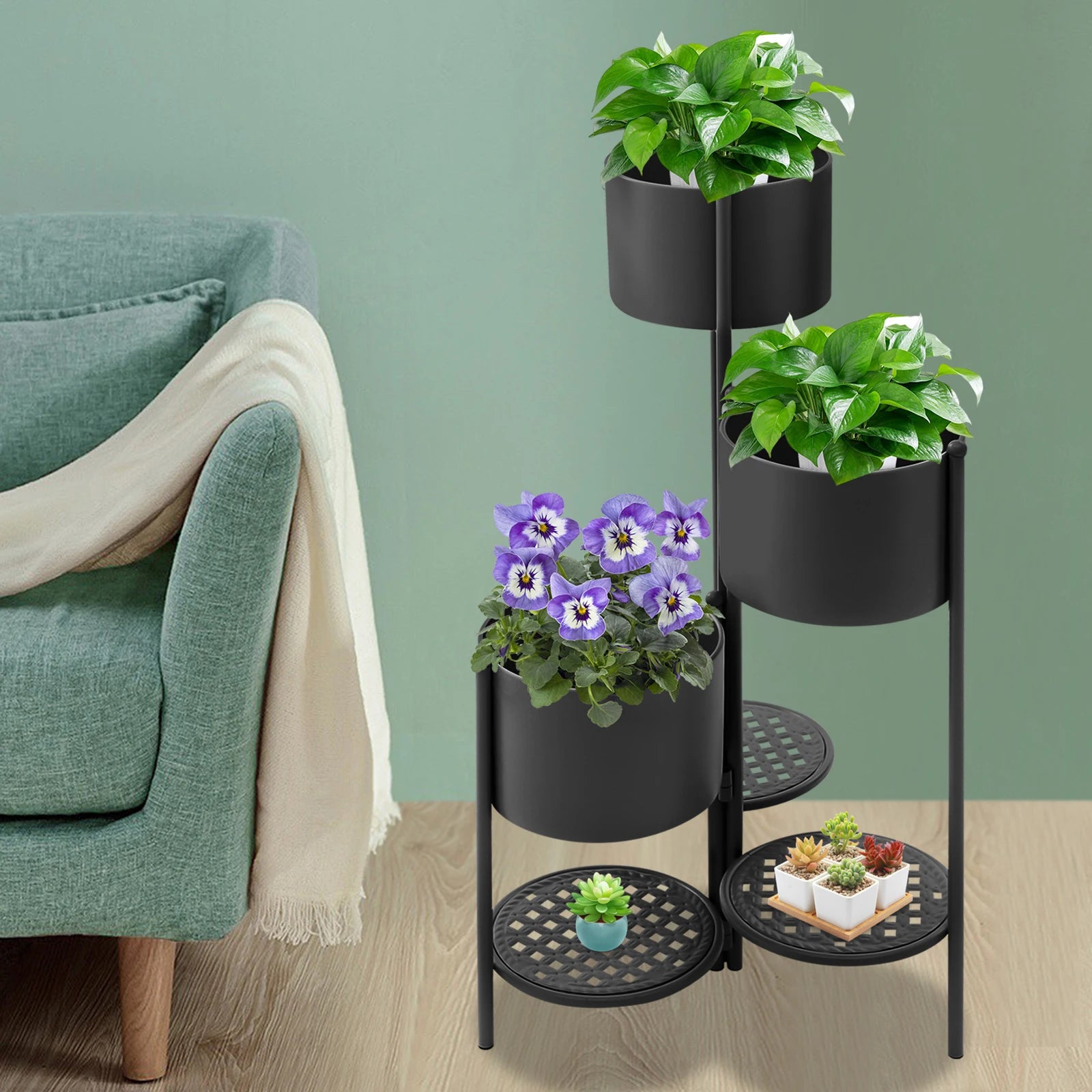 3-Tier Corner Plant Stand