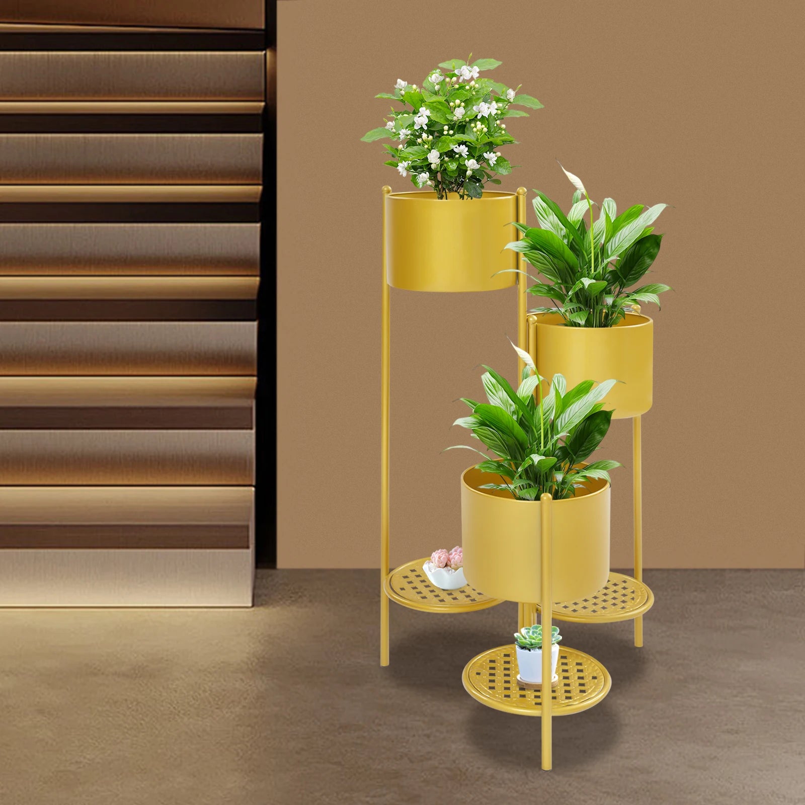 3-Tier Corner Plant Stand