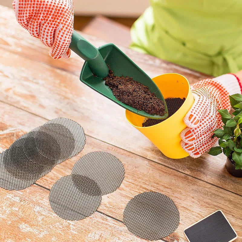 Soil-Loss Prevention Screens for Bonsai & Plants