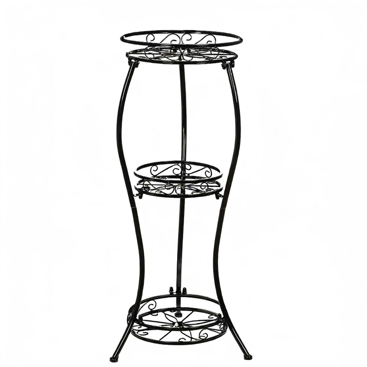 Corner Flower Pot Display Rack for Home & Office