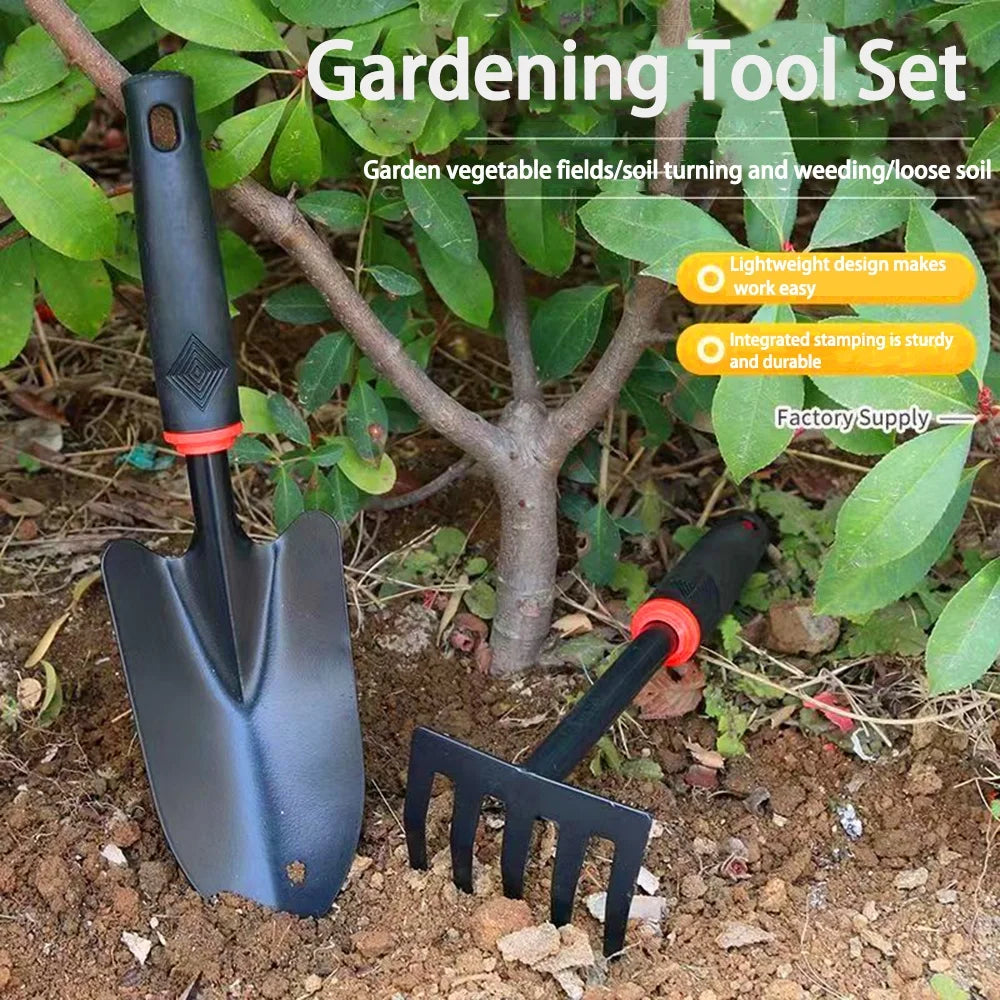 Garden Hand Shovel Rake Set |