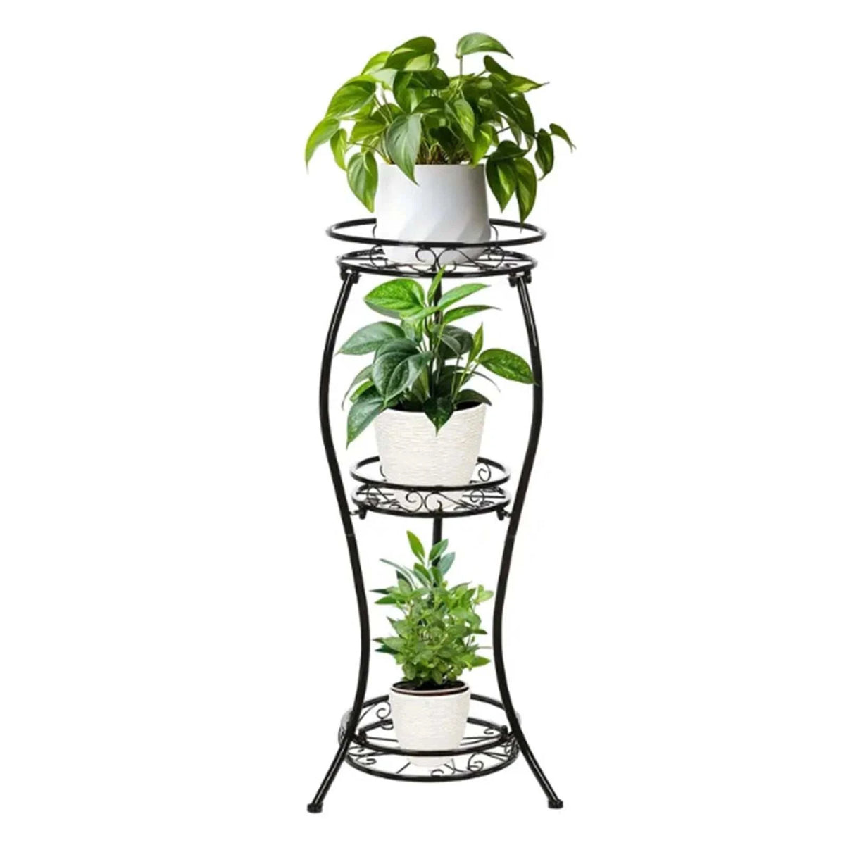 Corner Flower Pot Display Rack for Home & Office