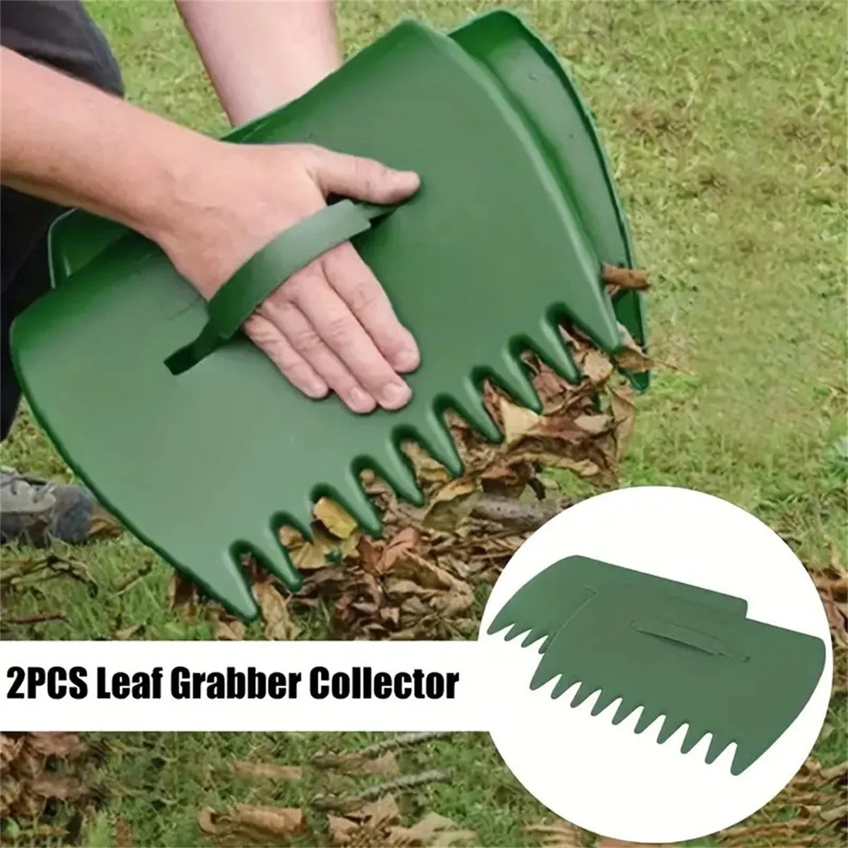 2Pcs Leaf Collector Clips