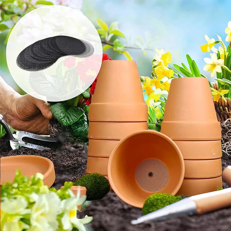 Soil-Loss Prevention Screens for Bonsai & Plants