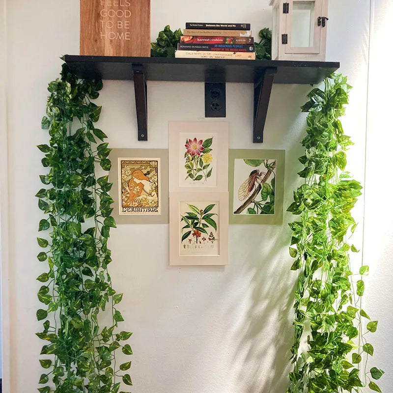 Handmade Wicker Rattan Wall Planter