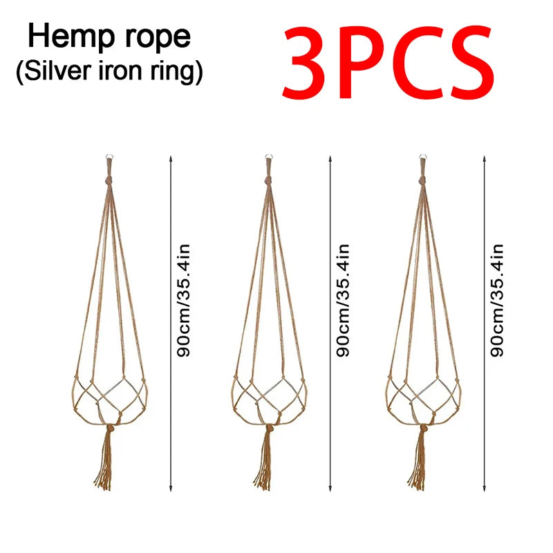 Hanging Plant Pot Basket with Hook