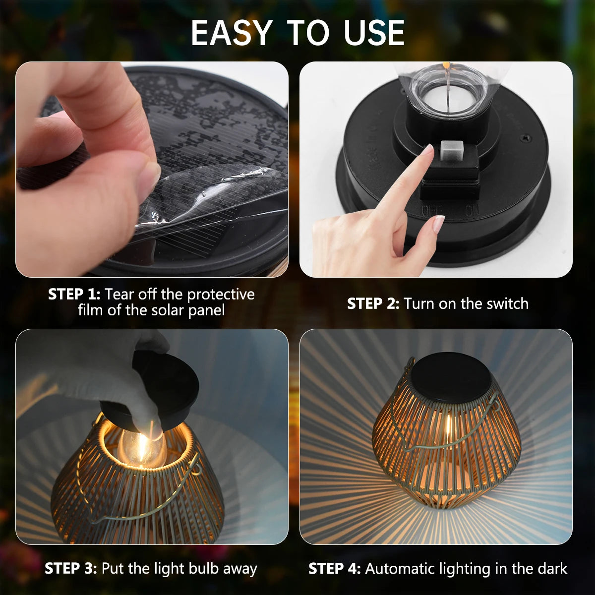Solar Woven Lantern