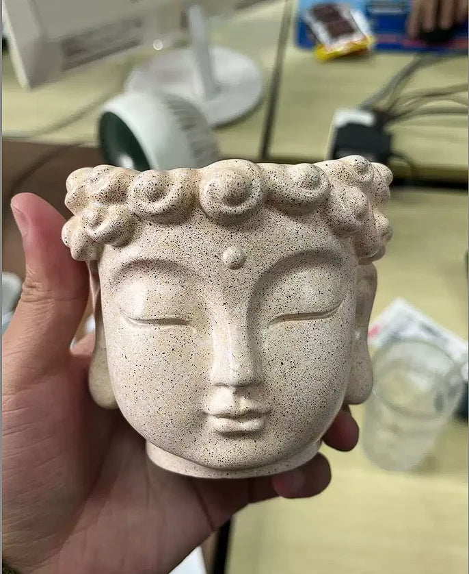 Creative Buddha Statue Flower Pot