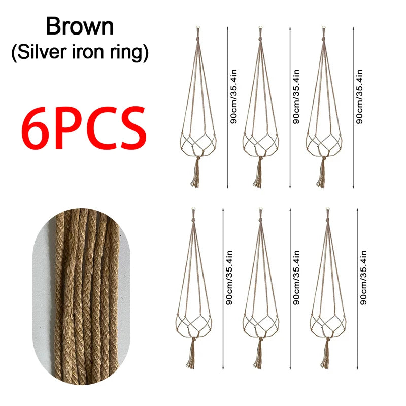 Hanging Plant Pot Basket with Hook