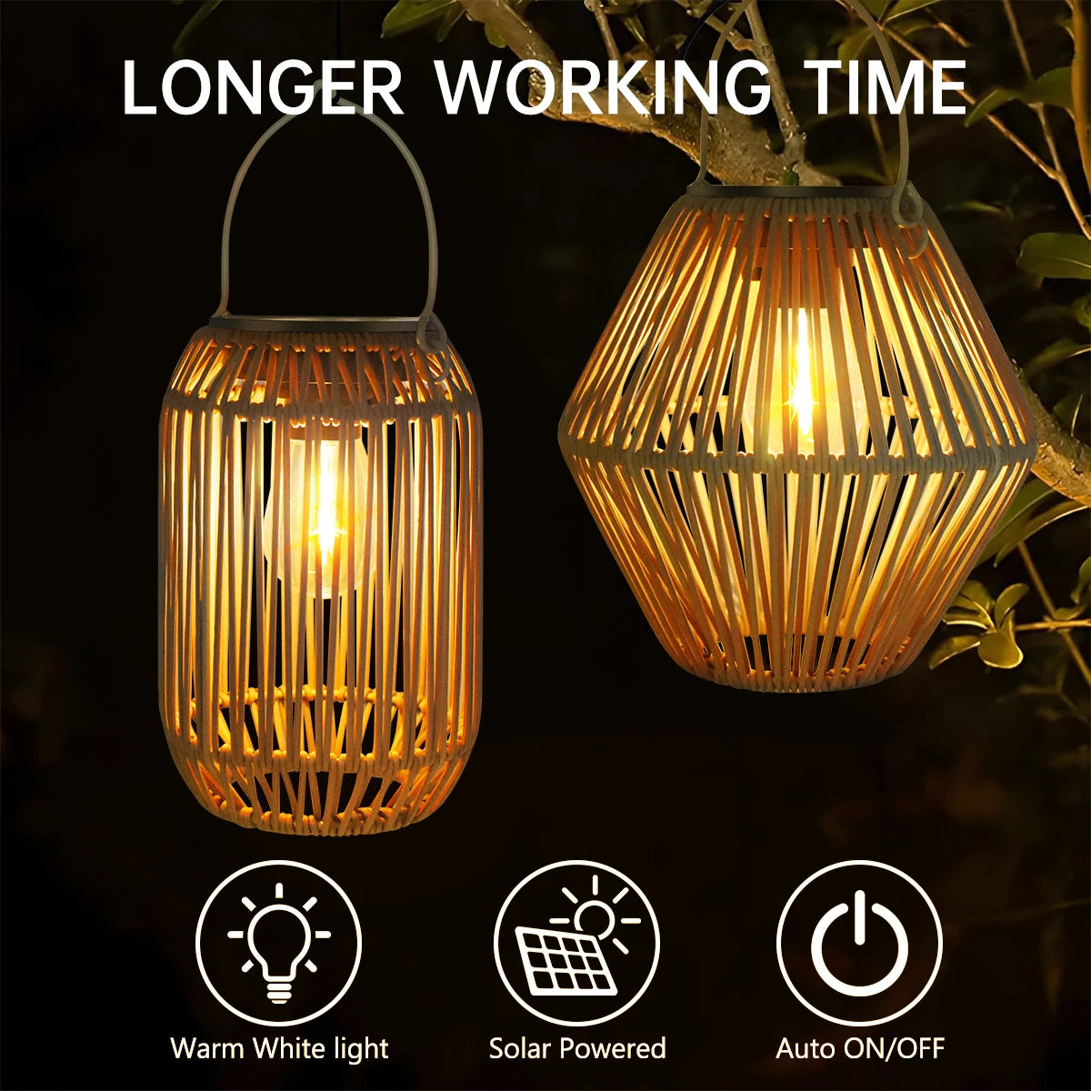Solar Woven Lantern