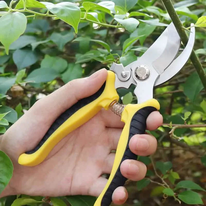 Heavy Duty Pruning Shears Rust Proof Stainless Steel Blades