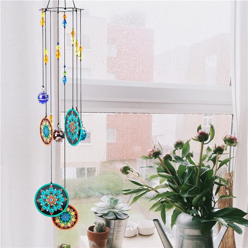 Memorial Wind Chimes Rainbow Maker Hanging Sun Catcher Decor