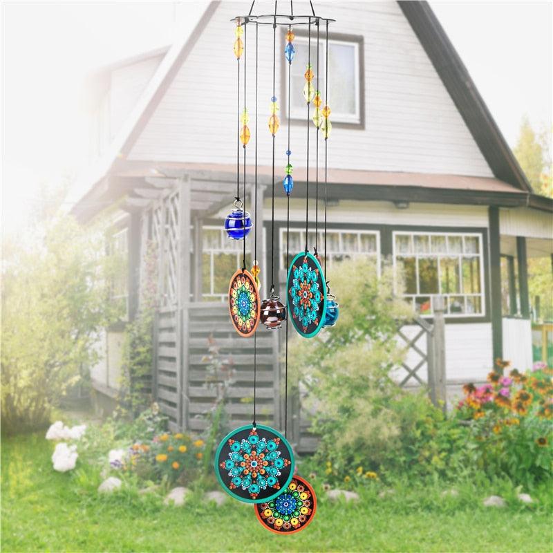 Memorial Wind Chimes Rainbow Maker Hanging Sun Catcher Decor