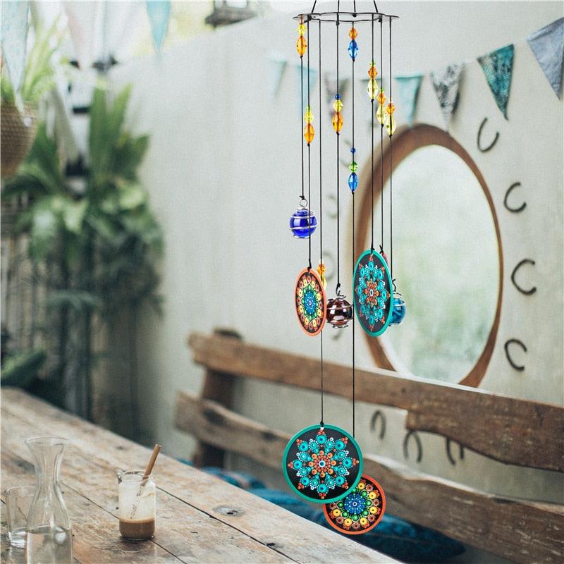 Memorial Wind Chimes Rainbow Maker Hanging Sun Catcher Decor
