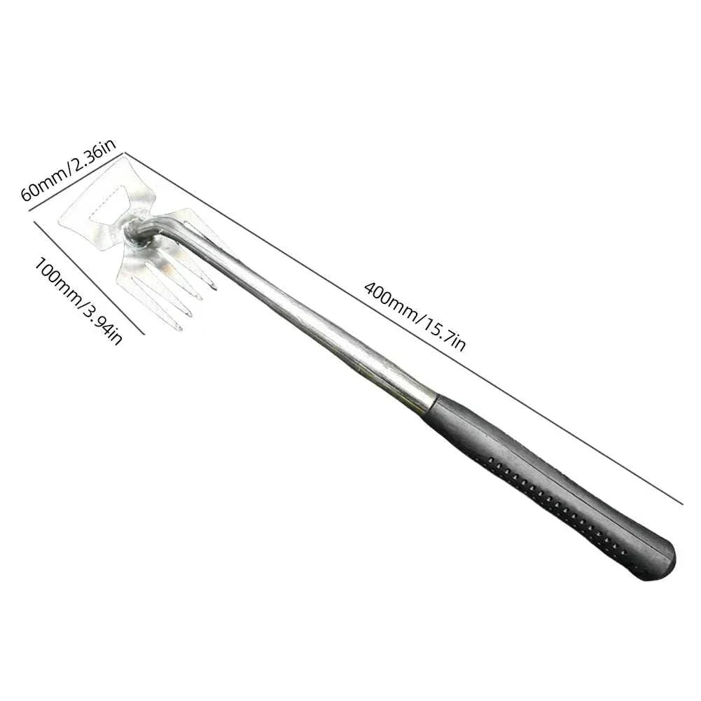 heavy-duty multifunctional garden shovel with steel blade for digging and weeding
