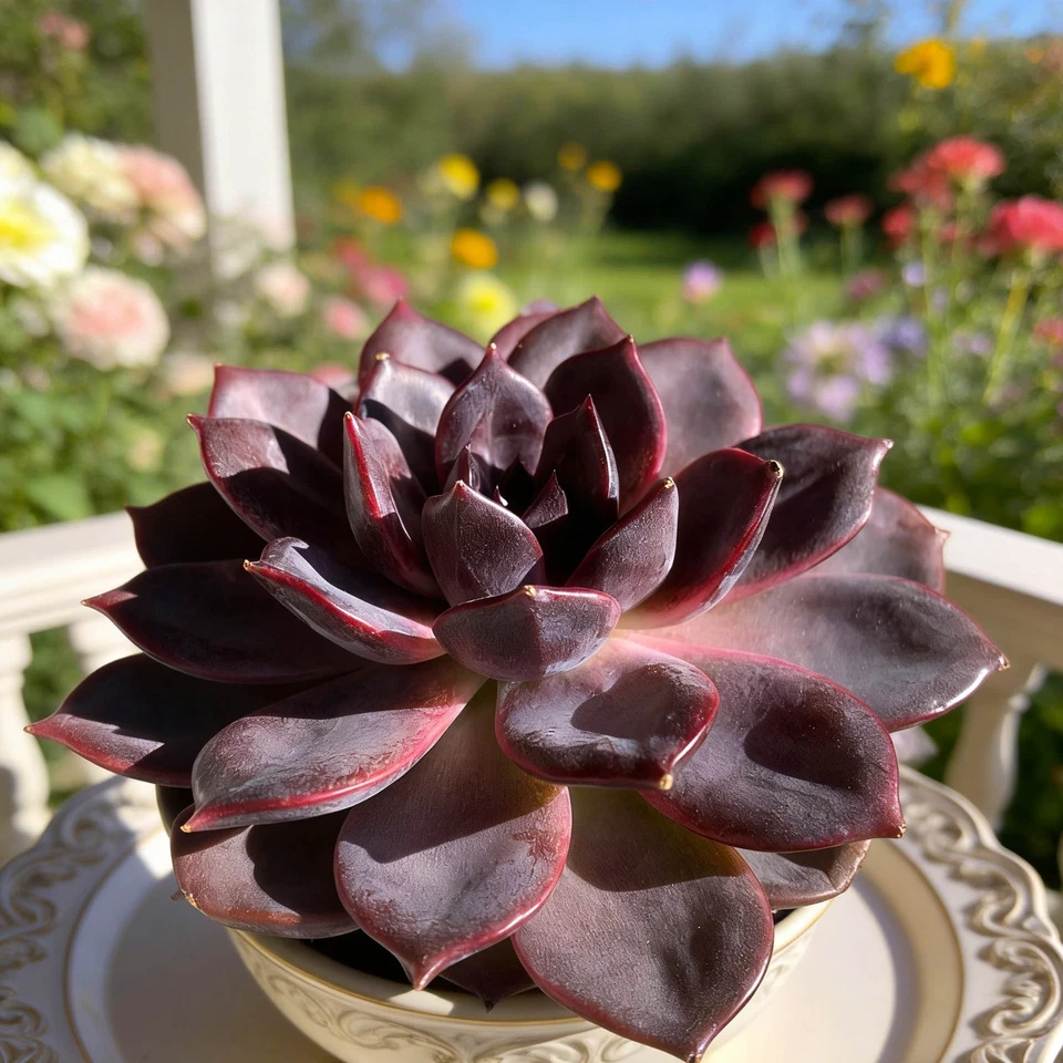 Echeveria Black Mamba Live Succulent Plant 2.5 Inch Pot
